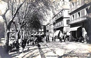Mostaganem - Place de la Republique - Cafe Tello